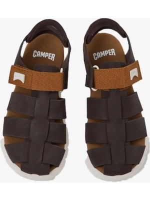 Camper Oruga Sandal Kids Çocuk Kahverengi Sandalet K800242-034