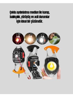 Astraltech Taşınabilir Çok Amaçlı LED Işıklı Anahtarlık