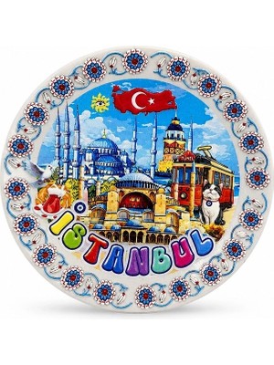 Renas Store Istanbul Temalı Seramik Magnet ALK5853