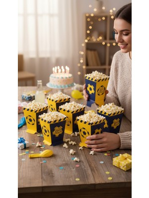 Cadde Süs Fb Temalı 8’li Popcorn Mısır Kutusu