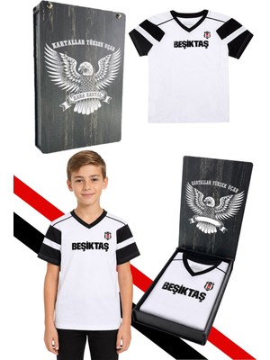 Beşiktaş Çocuk T-Shırt Lazer Kutu Hediyeli