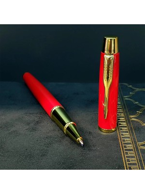 Renas Store Metal Kırmızı Roller Kalem
