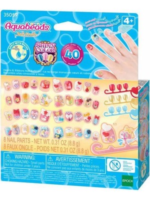Renas Store Aqua Beads Kalp ve Kurdele Yedek Kit
