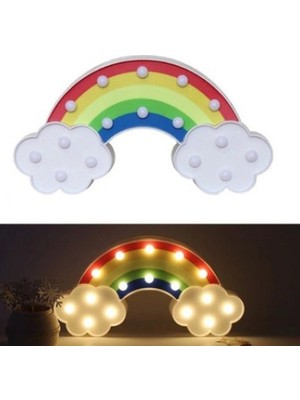 Renas Store LED Işıklı Gökkuşağı Gece Lambası