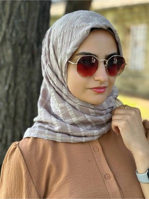 ALDAIYR Jakarlı Pamuk Caz Eşarp 120X120 Pamuk Ikinci Desen