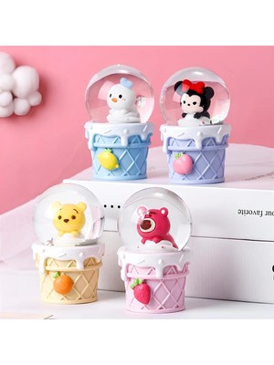 Renas Store Mickey Mouse Işıklı Kar Küresi 9 cm ALK3111