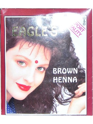 Kap Kaç Kahverengi Hint Kınası (Brown Henna) 10 gr Paket