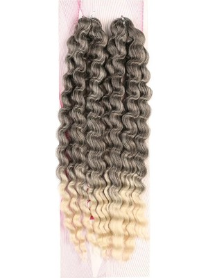 Renas Store Nice Bulk Afro Su Daası  / Kahve / Platin Ombreli