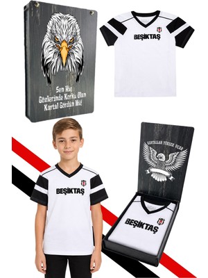 Beşiktaş Çocuk T-Shırt Uv Kutu Hediyeli