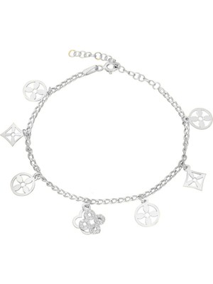 Eva Pırlanta Charm Bileklik 718516 Silver