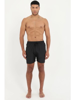 Dufy Erkek Slim Fit Siyah Mayo