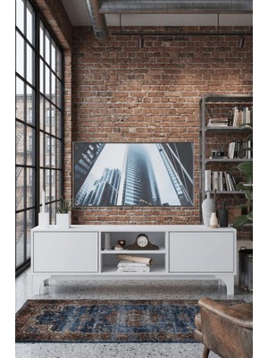 Haus Modüler Romeo Tv Sehpası - Beyaz