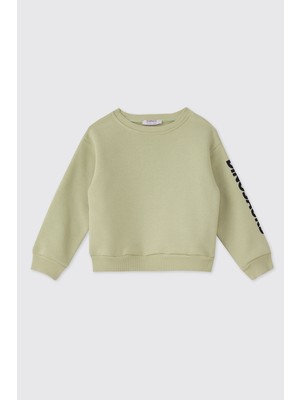 Panço Erkek Bebek Yeşil Sweatshirt