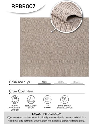 TeknoKapsül Youdayhomecollection Beren Model Oturma Odası Halısı