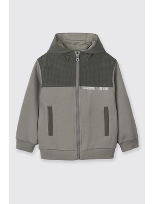 Panço Erkek Bebek Fermuarlı Antrasit Sweatshirt