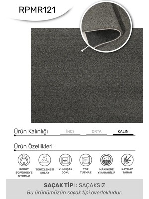 TeknoKapsül Youdayhomecollection Mars Model Oturma Odası Halısı