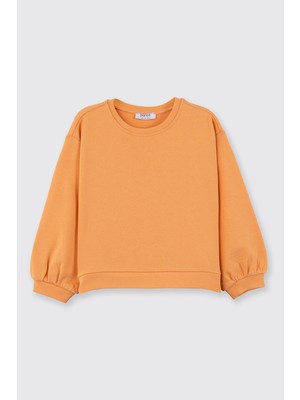 Panço Kız Bebek Somon Sweatshirt
