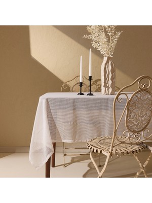 Evidea Soft Party Masa Örtüsü - Ekru - 140X180 cm