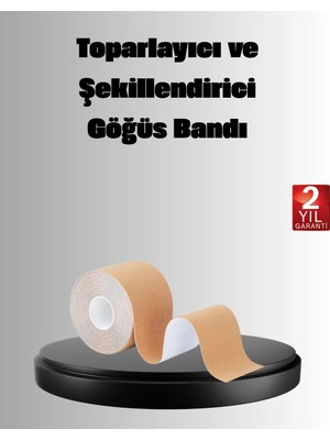 TeknoKapsül Askısız Görünmez Göğüs Bandı – Dekolteli Kıyafetler Için Destekleyici Bant