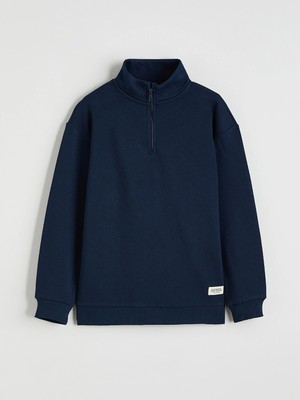 Lc Waikiki Yeni Sezon Dik Yaka Erkek Çocuk Kalın Sweatshirt