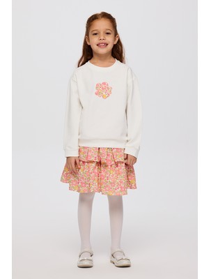 Panço Liberty Kumaş Kız Çocuk Sweatshirt