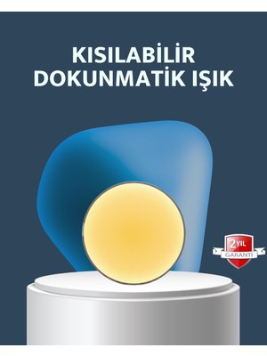 Renas Store Hareket Sensörlü USB Şarjlı LED Gece Lambası Enerji Tasarruflu