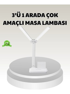 Renas Store LED Işıklı Masa Lambası – Göz Yormayan, Kısılabilir ve Esnek Başlıklı