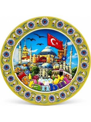 Renas Store Istanbul Temalı Seramik Magnet ALK5852