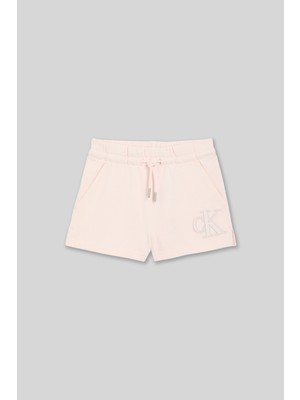 Panço Calvin Klein Kız Çocuk Pembe Şort