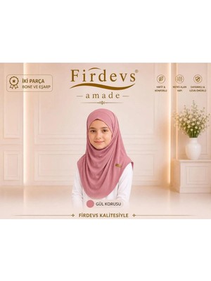 Firdevs Çocuk Eşarp & Boru Boneli