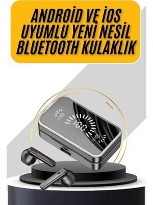 Ruhes Ios Android Uyumlu Bluetooth Kulaklık Kablosuz Kulaklık Yüksek Basslı