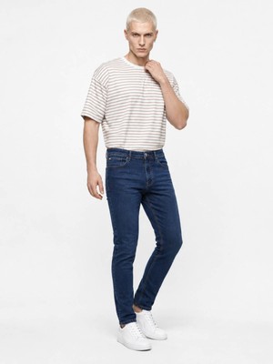 Loft Enzo Lacivert Erkek Jean Pantolon LF2043531