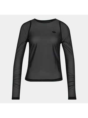 Adidas Originals Kadın Siyah Uzun Kollu Spor Üst (KT7080)