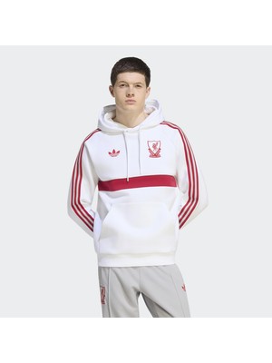 Adidas Liverpool Fc Originals Erkek Beyaz Sweatshirt (KG2904)