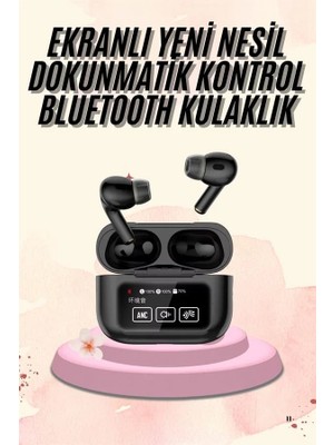Ruhes Yeni Nesil Pro Ekranlı Bluetooth Kulaklık 5.0 Bluetooth