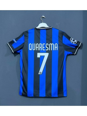 Legend Lady Inter 2010 Şampiyonlar Ligi Finali Ricardo Quaresma Forması (Mavi) V