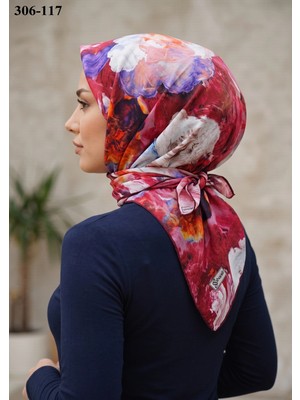 Sharell Desenli Soft Pamuk Eşarp 306-117
