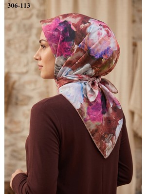 Sharell Desenli Soft Pamuk Eşarp 306-113