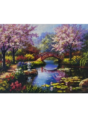 Elegantshop 5d Yapışan Boncuk Mozaik Tablo 30*40 cm XRR14