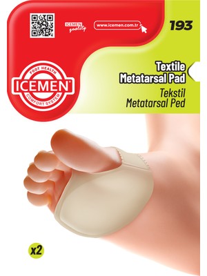 Icemen 193 - Tekstil Metatarsal Ped
