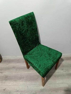 Arife Home Kadife Likralı Sandalye Örtüsü Sandalye Kılıfı 1 Adet