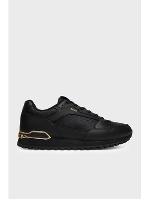 Boss Logolu Deri Sneaker Ayakkabı Erkek Ayakkabı 50568574 007