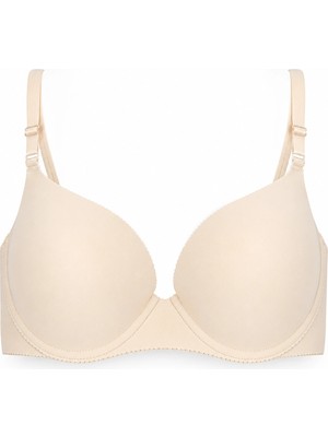 D Lingerie Lazer Kesim Balenli Basic Sütyen DM381