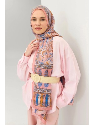 Silk Home Tencel Monare Şal Bohem Pembe