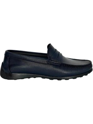 Kemal Tanca 887 2556 Erkrk Hakiki Deri Loafer Ayakkabı