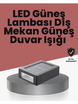Mossem Bahçe ve Balkon Için Güneş Enerjili Lamba