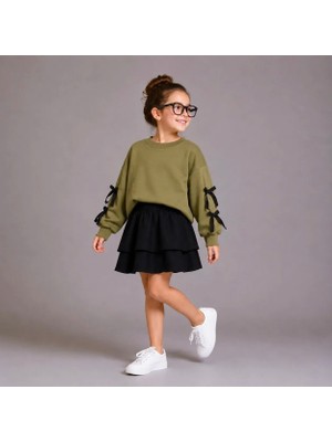 Ozzy Kids Kız Çocuk Sweatshirt & Etek Takım