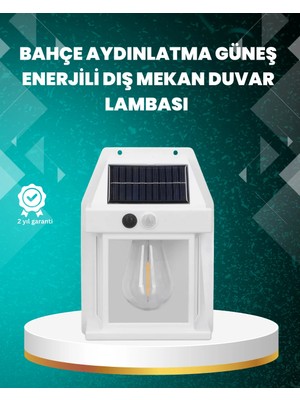 Mossem Çok Modlu Güneş Enerjili Bahçe ve Balkon Lambası