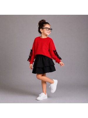 Ozzy Kids Kız Çocuk Sweatshirt & Etek Takım