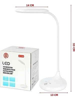 Mossem Şarjlı Sarı ve Beyaz Renk Masa Lambası WT-005